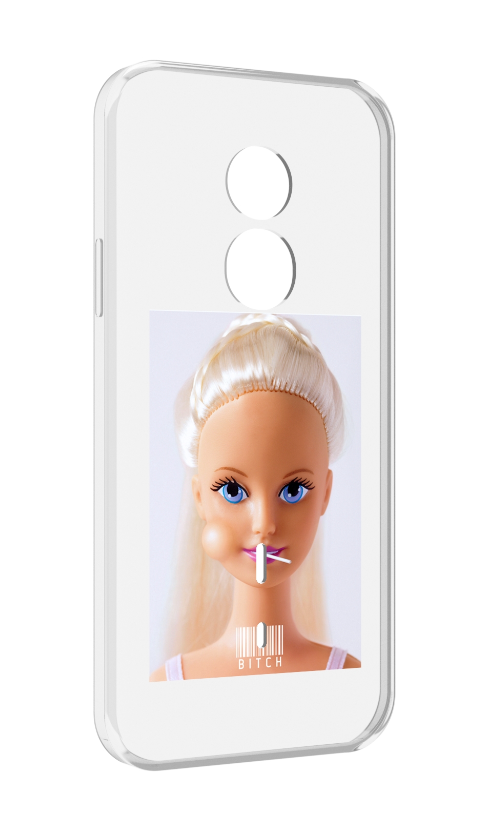 

Чехол MyPads барби для Doogee S51, Прозрачный, Tocco