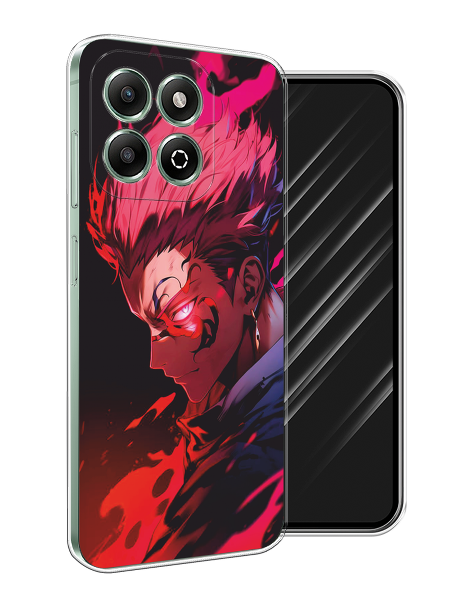 

Чехол Awog на Honor X6b "Взгляд Сукуны", Розовый;красный;черный, 6124950-1