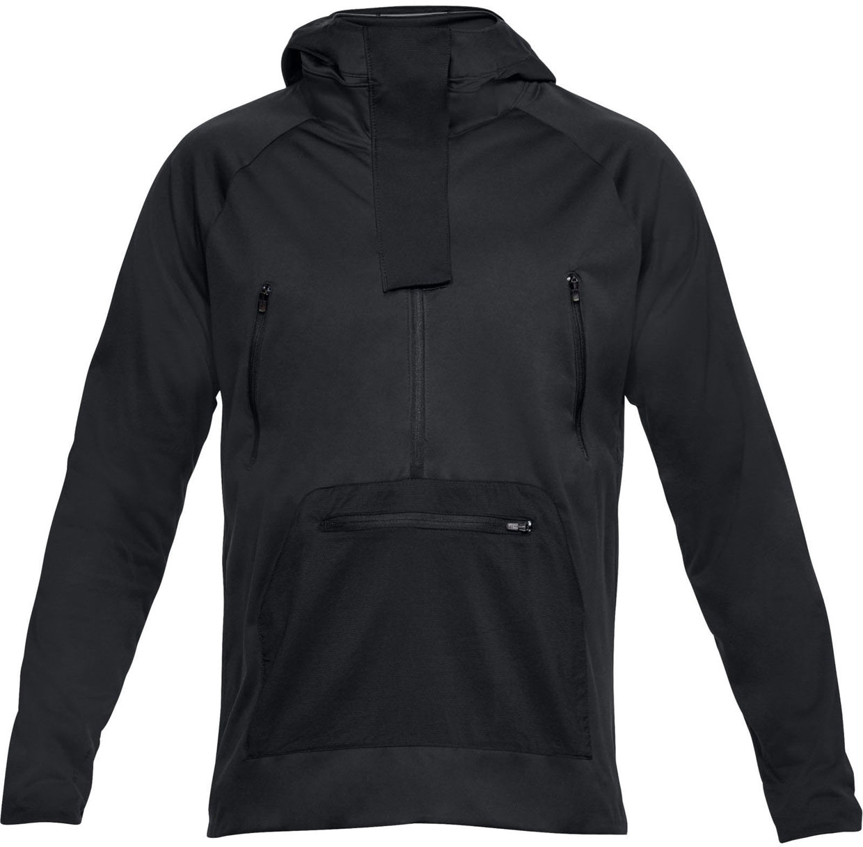 

Спортивная ветровка мужская Under Armour Define The Run Storm Anora черная SM, Define The Run Storm Anora