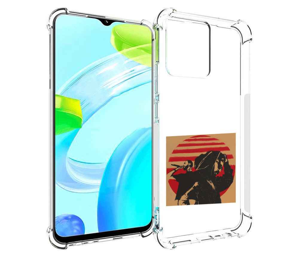 Чехол MyPads Утопия Мияги и Энди панда для Tecno Phantom X2
