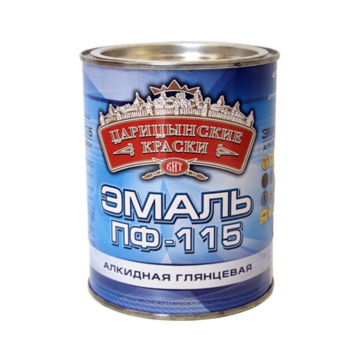 

Эмаль ПФ 115 Царицынские краски черная 1,9кг, Черный