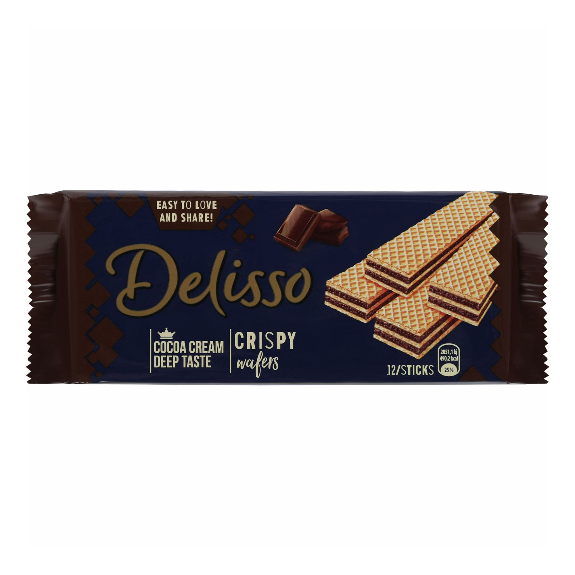 

Вафли Toren Delisso Rich с шоколадным кремом 60 г, Rich