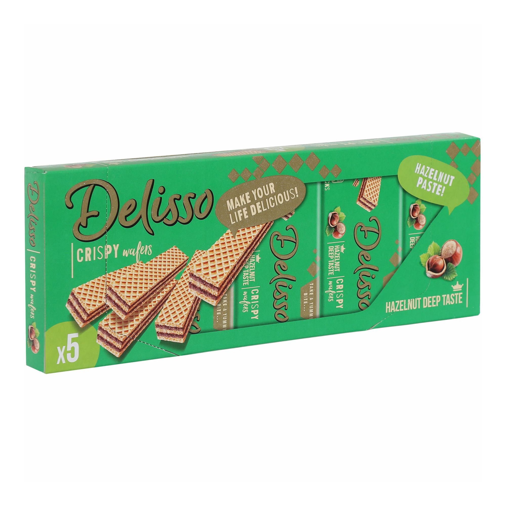 Вафли Toren Delisso с ореховым кремом 200 г