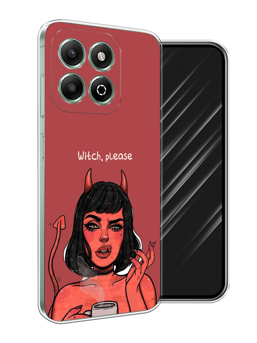 

Чехол Awog на Honor X6b "Evil Girl", Бордовый;черный, 6124950-1