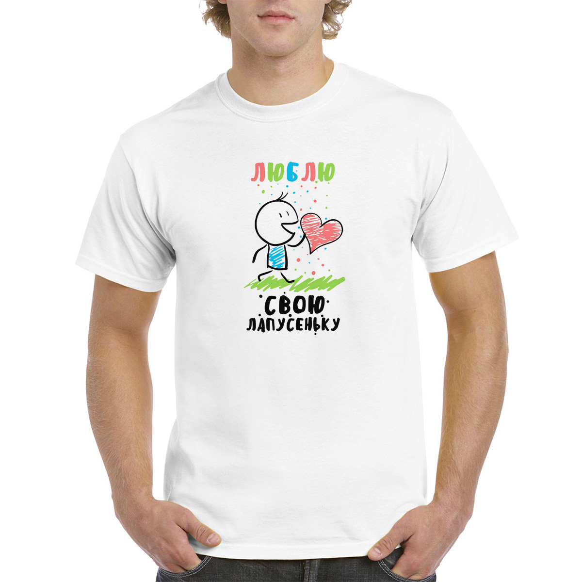 

Футболка унисекс CoolPodarok M043751 белая 44 RU, Белый, 4M043751