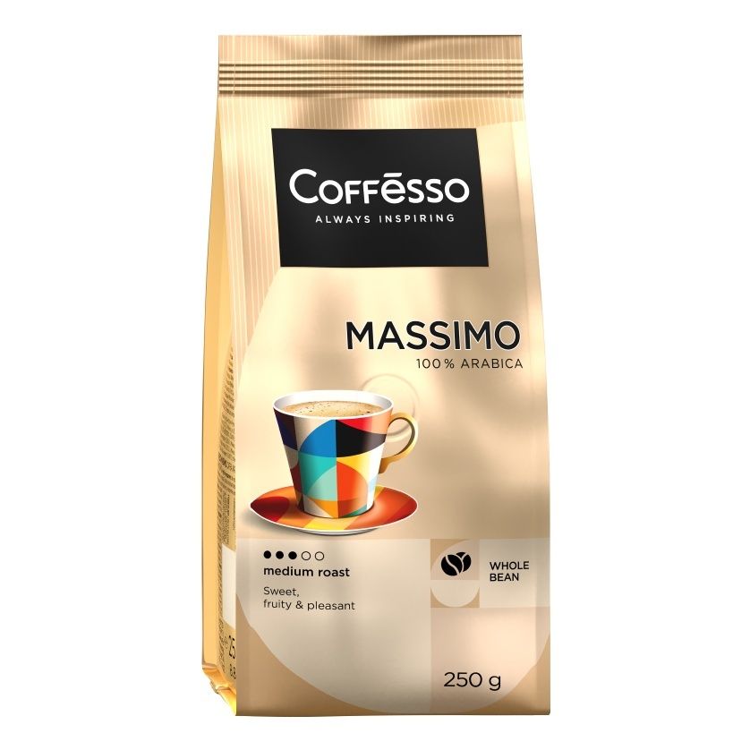 

Кофе Coffesso Massimo арабика в зернах 250 г