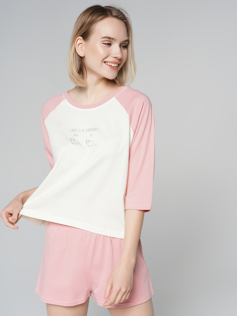 

Пижама женская ТВОЕ 86973 бежевая XL, 86973