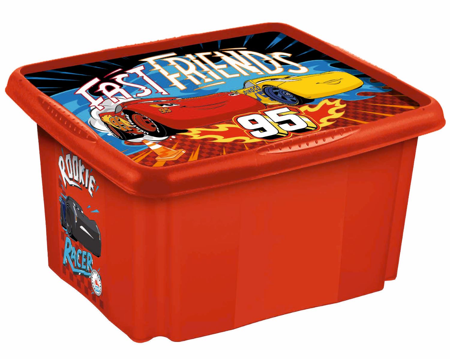 

Ящик для игрушек deco-box Keeeper Disney paulina cars, 45 л, paulina 'cars' 45 л