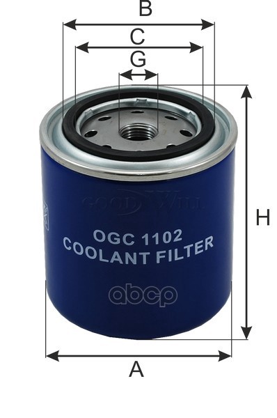 

Фильтр Охлаждающей Жидкости Goodwill арт. OGC1102