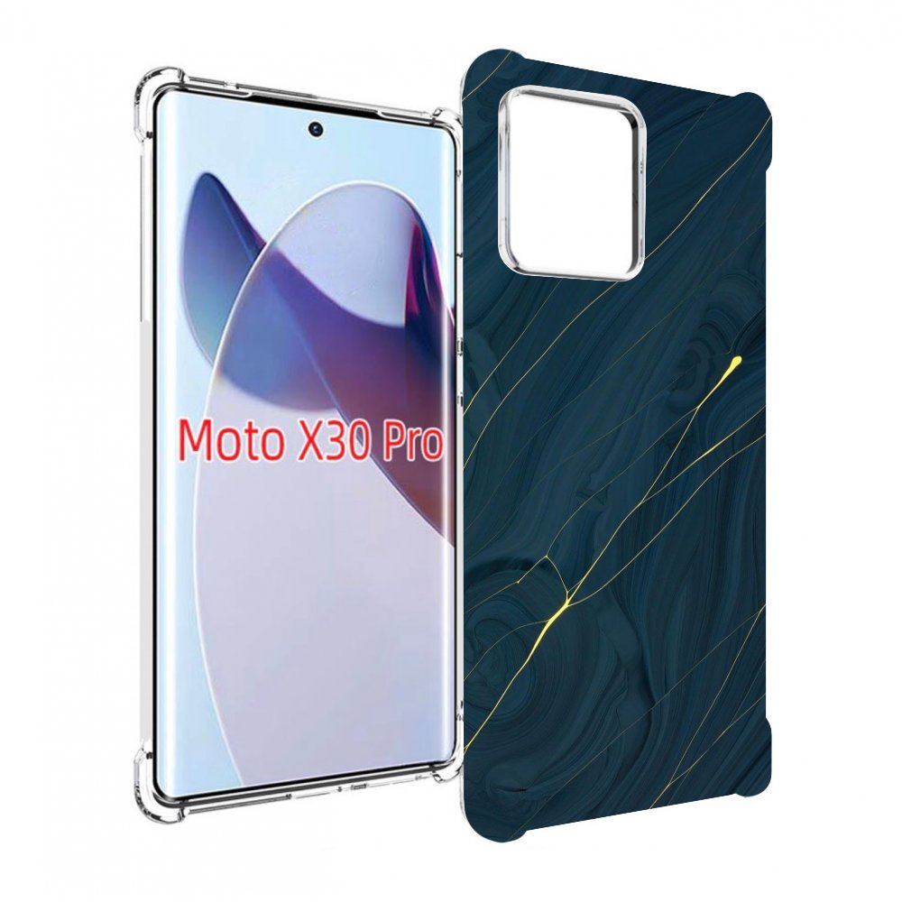 

Чехол MyPads дерево с золотыми трещинами для Motorola Moto X30 Pro, Прозрачный, Tocco