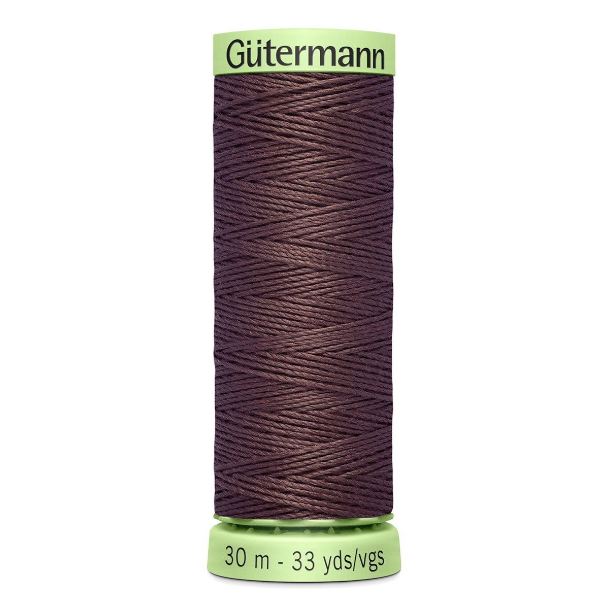 фото Нить gutermann top stitch, 744506, для отстрочки, 30м (883 тёмный горький шоколад), 5 шт guetermann