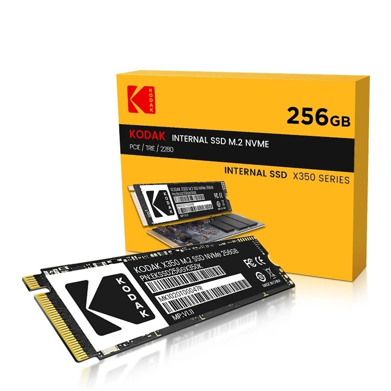 

SSD накопитель Kodak X350 M. 2 2280 256 ГБ (14811109), X350