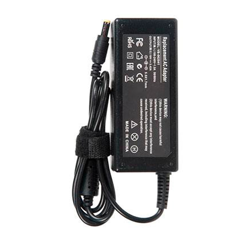 

Блок питания для Acer 19V 3.42A 5.5x1.7mm 65W, Черный