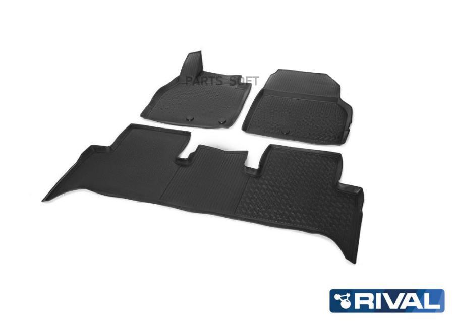 

Коврики Салона Renault Scenic Черный Полиуретан Rival Rival 14708002 Rival арт. 14708002