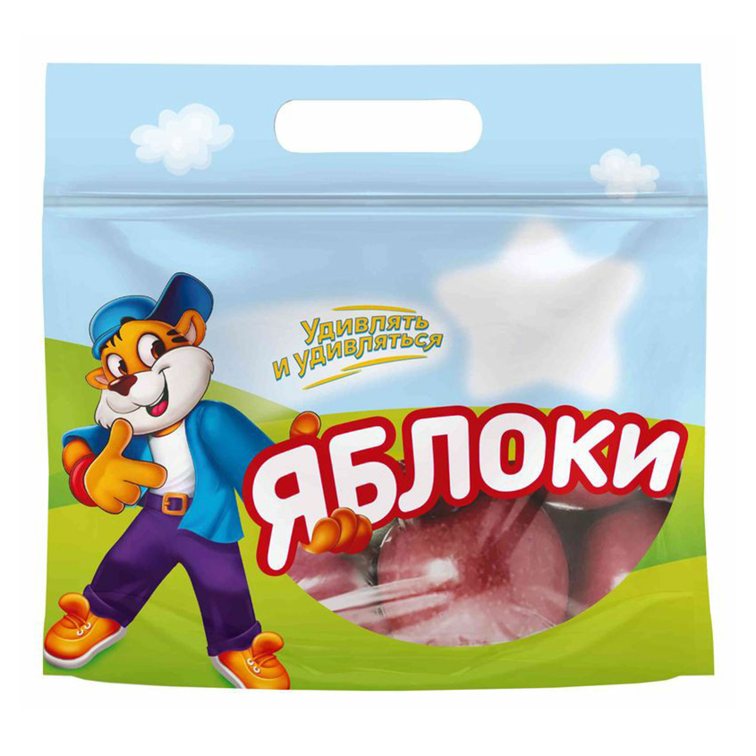 Яблоки красные Ухтышки Молдова 800 г в пакете