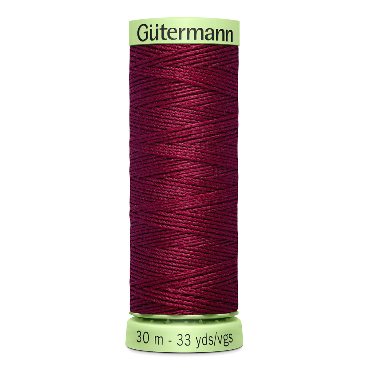 

Нить Gutermann Top Stitch, 744506, для отстрочки, 30м (375 красная слива), 5 шт, Красный, 132013