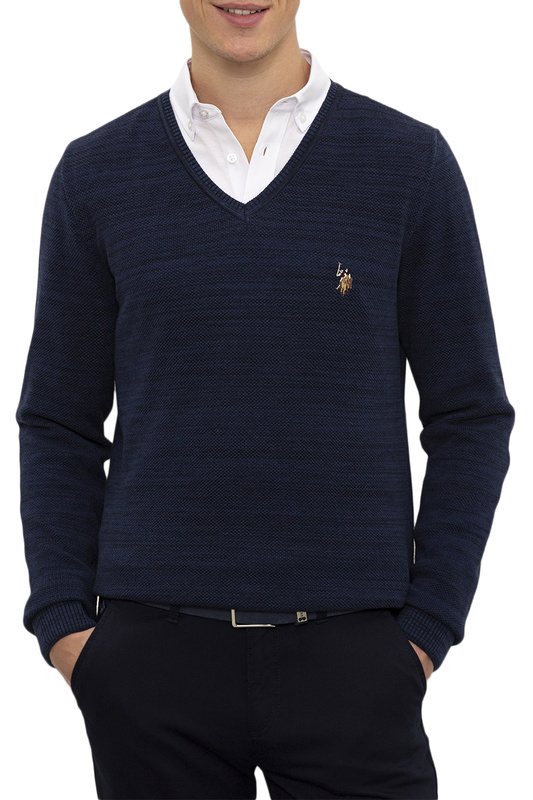 

Пуловер мужской G081SZ0TK0TEDY SK20 U.S. POLO Assn. синий 52 RU, G081SZ0TK0TEDY SK20