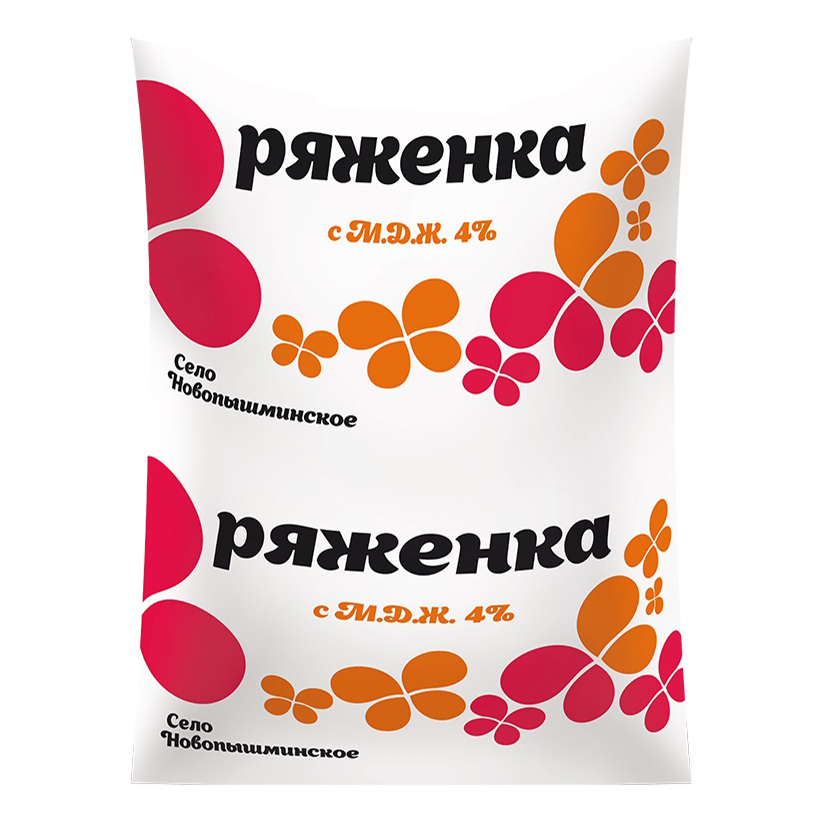 

Ряженка Новое село 4% БЗМЖ 500 мл