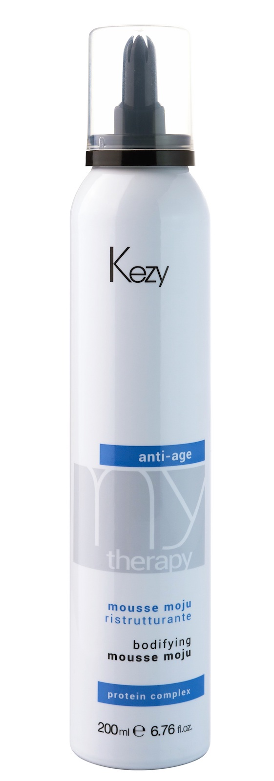 Мусс KEZY несмываемый для восстановления структуры волос 200мл, Линия MY THERAPY ANTI-AGE мусс экспресс восстановление для поврежденных волос 81065 160 мл