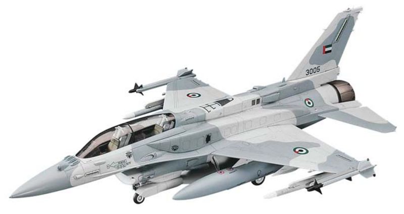 

Сборная модель Hasegawa F-16F (BLOCK 60) F.F.