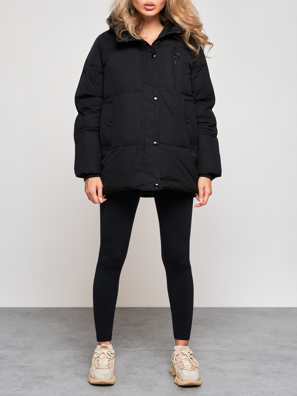 Куртка женская AD52308 черная XL