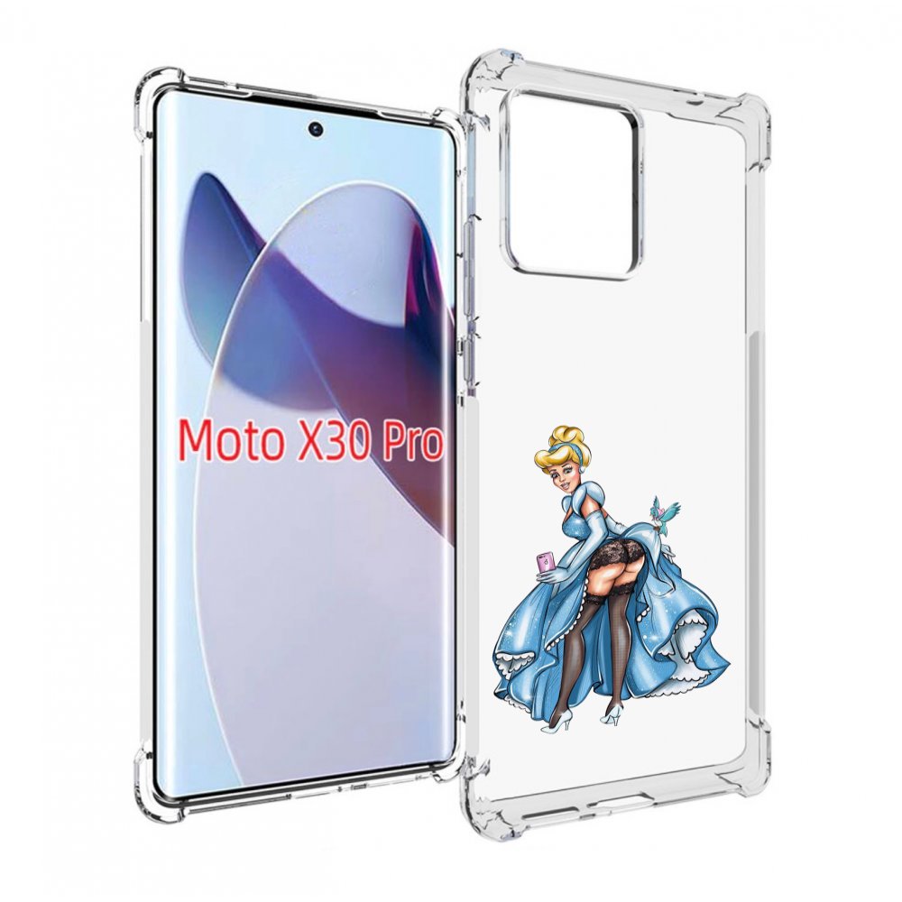 

Чехол MyPads девушка-в-платье-красивая женский для Motorola Moto X30 Pro, Прозрачный, Tocco