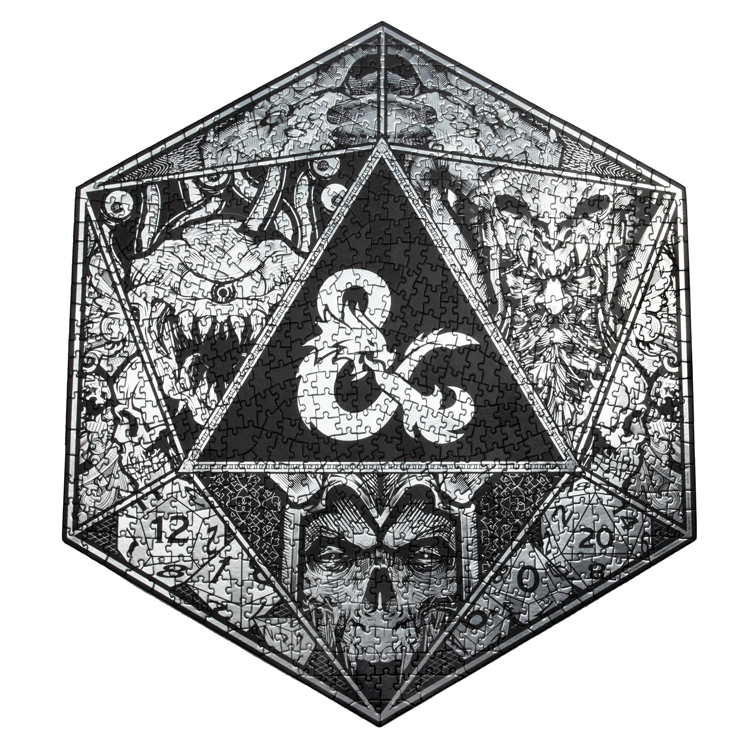 

Паззл Paladone Dungeons & Dragons: Jigsaw 750pc (PP8289DD), Черный;серый, Dungeons & Dragons: Jigsaw 750pc