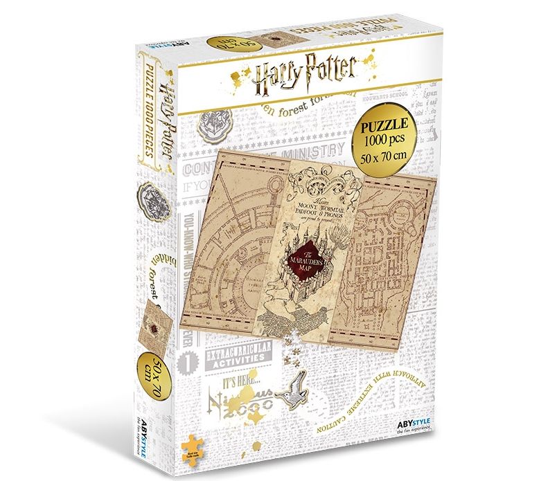 фото Паззл abystyle harry potter: marauder's map 1000pc (abyjdp002)