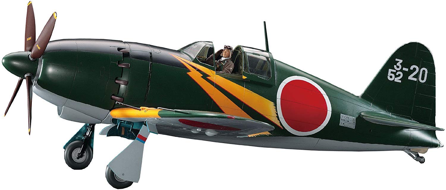 фото Сборная модель hasegawa mitsubishi j2m3 raiden jack type 21