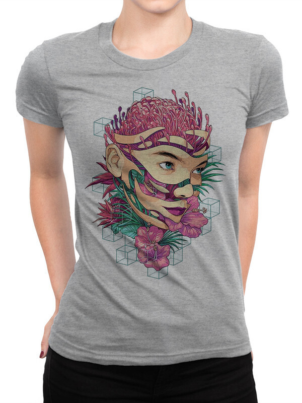 

Футболка женская Dream Shirts Бьорк - Bjork 1000847-1 серая M, Серый, Бьорк - Bjork 1000847-1