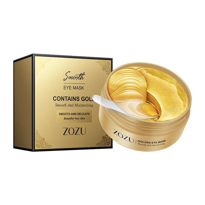 Гидрогелевые патчи с золотом Zozu Contains Gold Eye Mask 60 шт. гидрогелевые патчи beauty style против отеков с гиалуроновой кислотой кофеином 60 шт