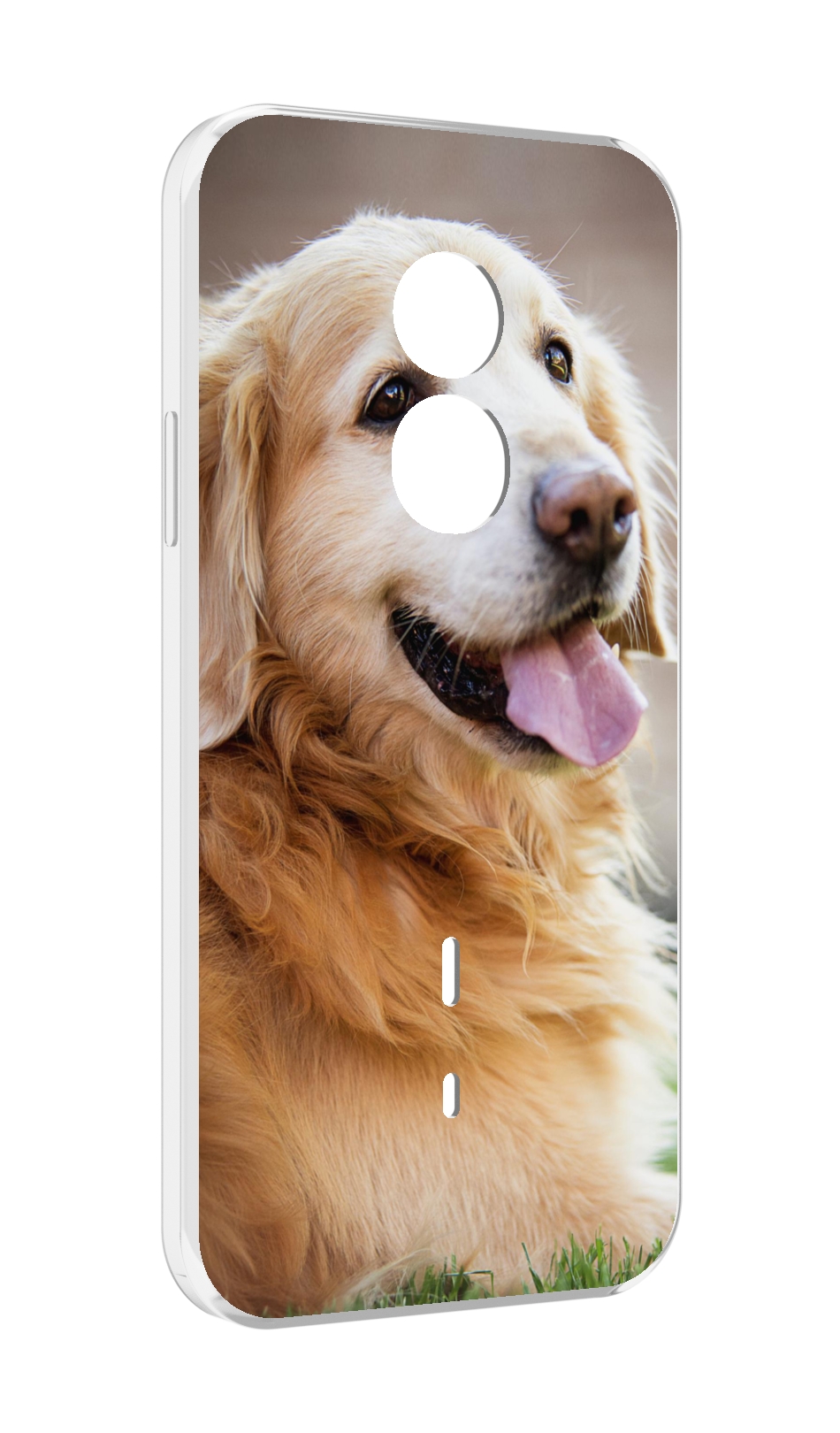

Чехол MyPads золотистыи ретривер для Doogee S51, Прозрачный, Tocco