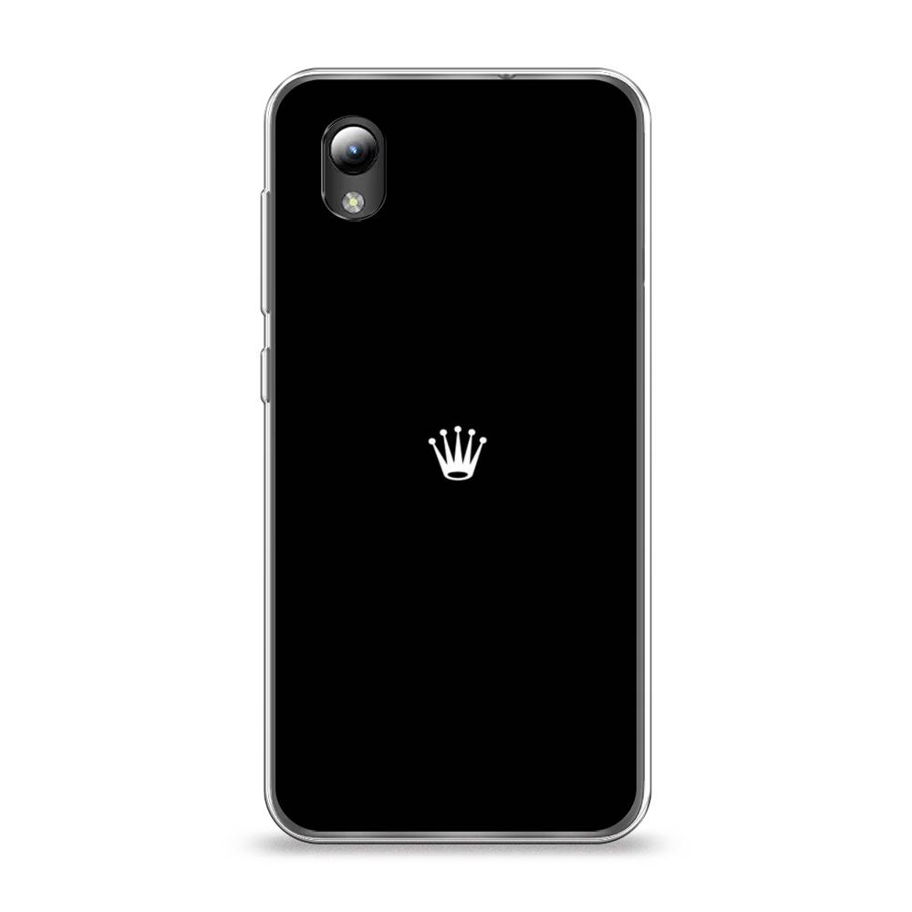 

Чехол Awog на ZTE Blade A3 (2019) / ЗТЕ Блэйд A3 (2019) "Белая корона на черном фоне", Разноцветный, 132950-7