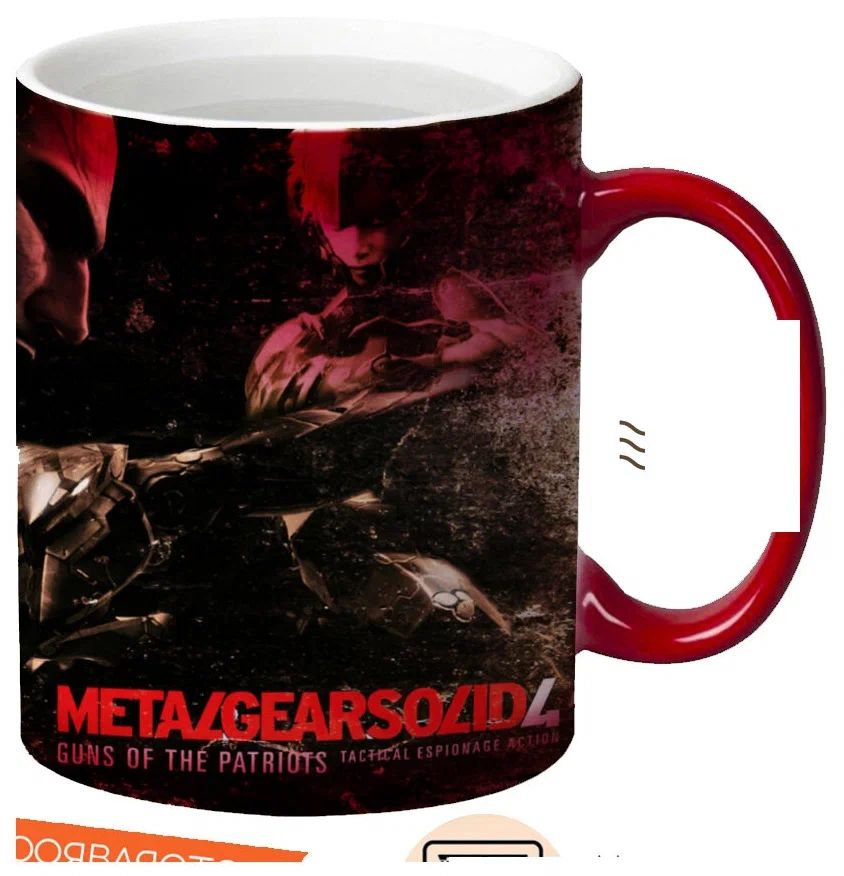 

Кружка CoolPodarok MGS4 Metal Gear Sold Персонажи