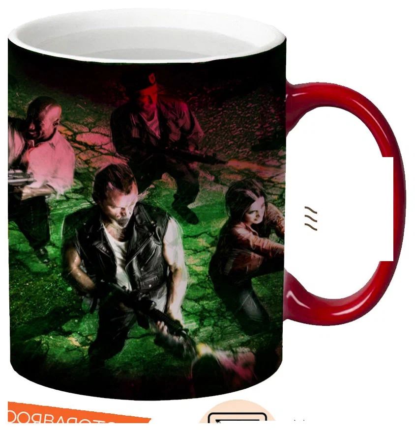 

Кружка CoolPodarok left for dead Взгляд из засады
