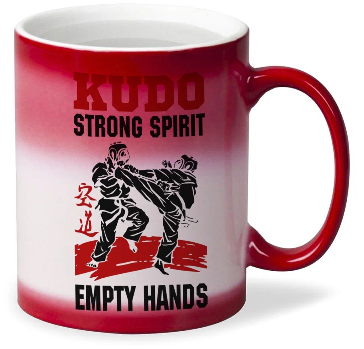 

Кружка CoolPodarok Kudo strong spirit empty hands