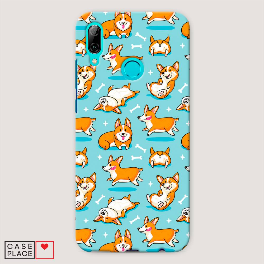 

Чехол Awog "Веселые корги" для Huawei P Smart 2019, 67220-1