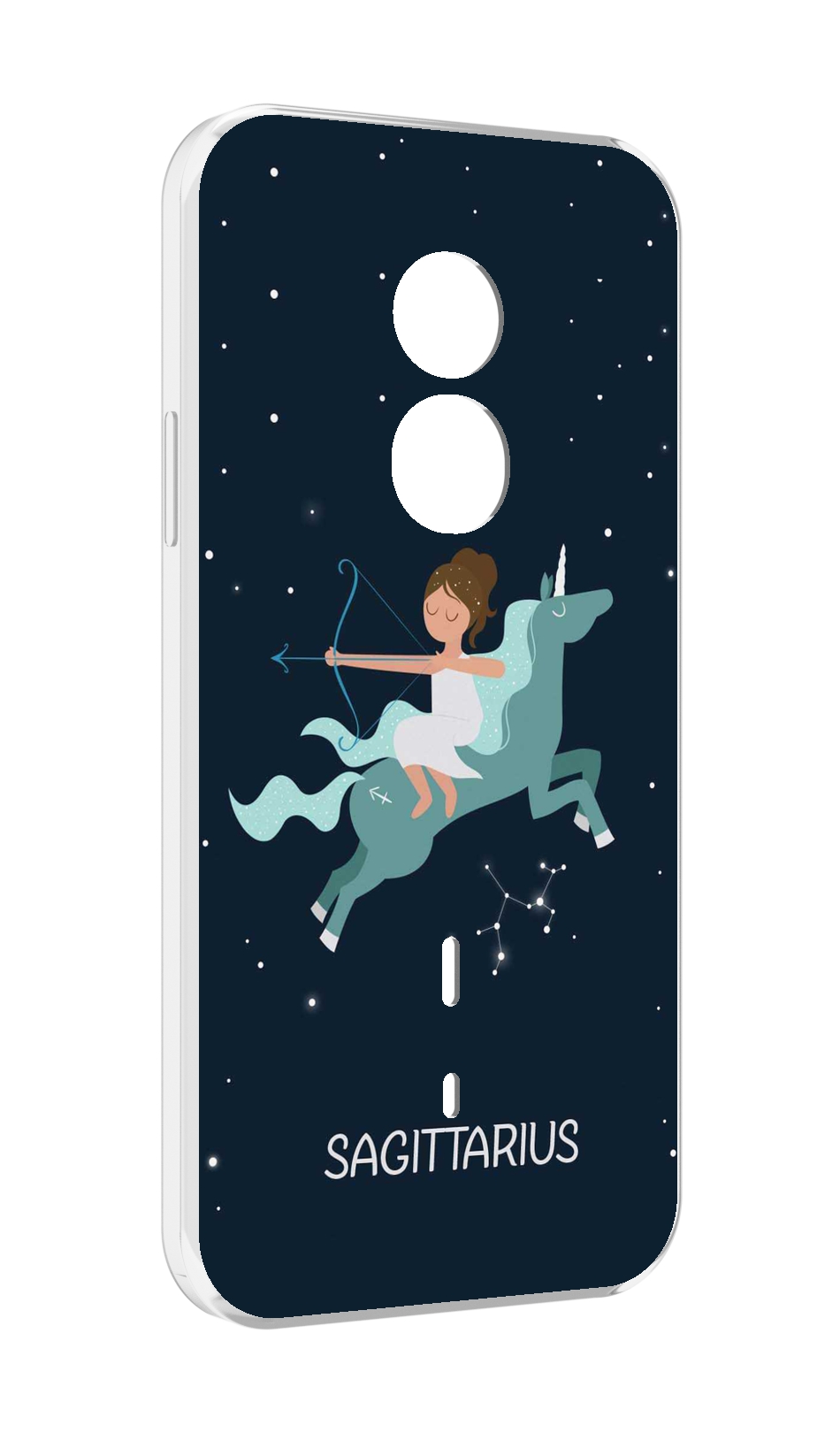 

Чехол MyPads знак зодиака стрелец 5 для Doogee S51, Прозрачный, Tocco