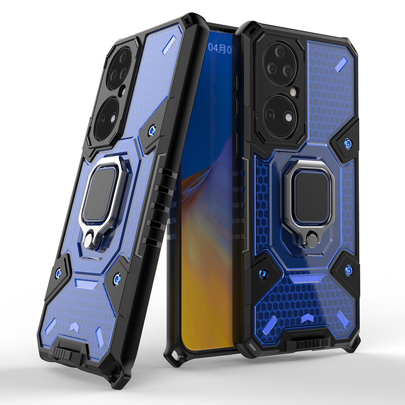

Противоударный чехол с Innovation Case с защитой камеры для Huawei P50, синий, Innovation Case
