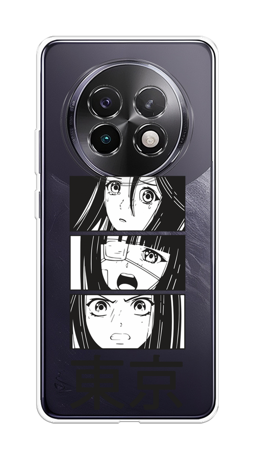 

Чехол на Realme 13+ "Tokyo girls", Белый;черный;прозрачный, 2518750-1