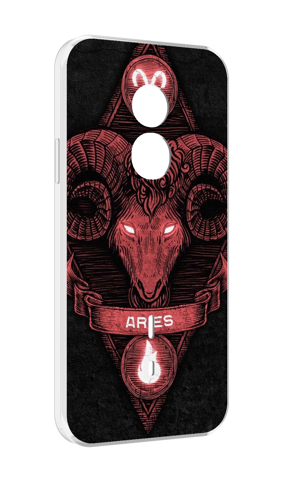 

Чехол MyPads знак зодиака овен 6 для Doogee S51, Прозрачный, Tocco