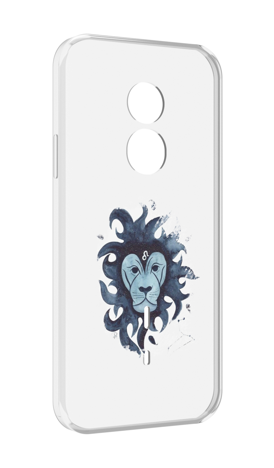 

Чехол MyPads знак зодиака лев 5 для Doogee S51, Прозрачный, Tocco