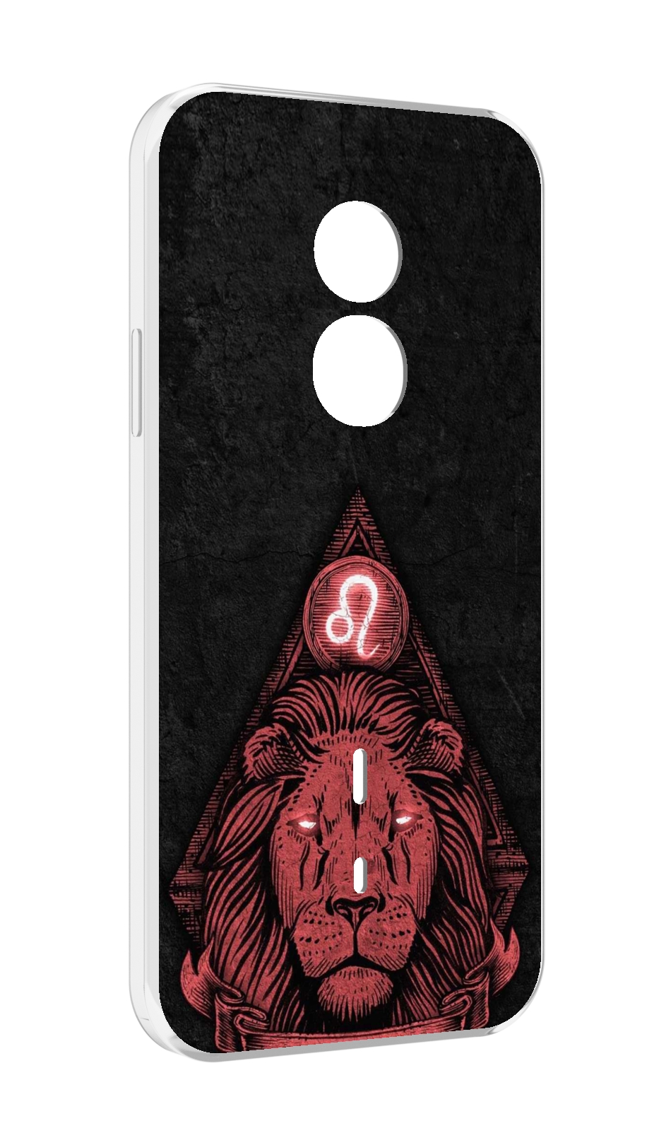 

Чехол MyPads знак зодиака лев 4 для Doogee S51, Прозрачный, Tocco