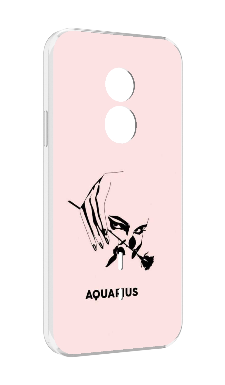 

Чехол MyPads знак зодиака водолеи 3 для Doogee S51, Прозрачный, Tocco
