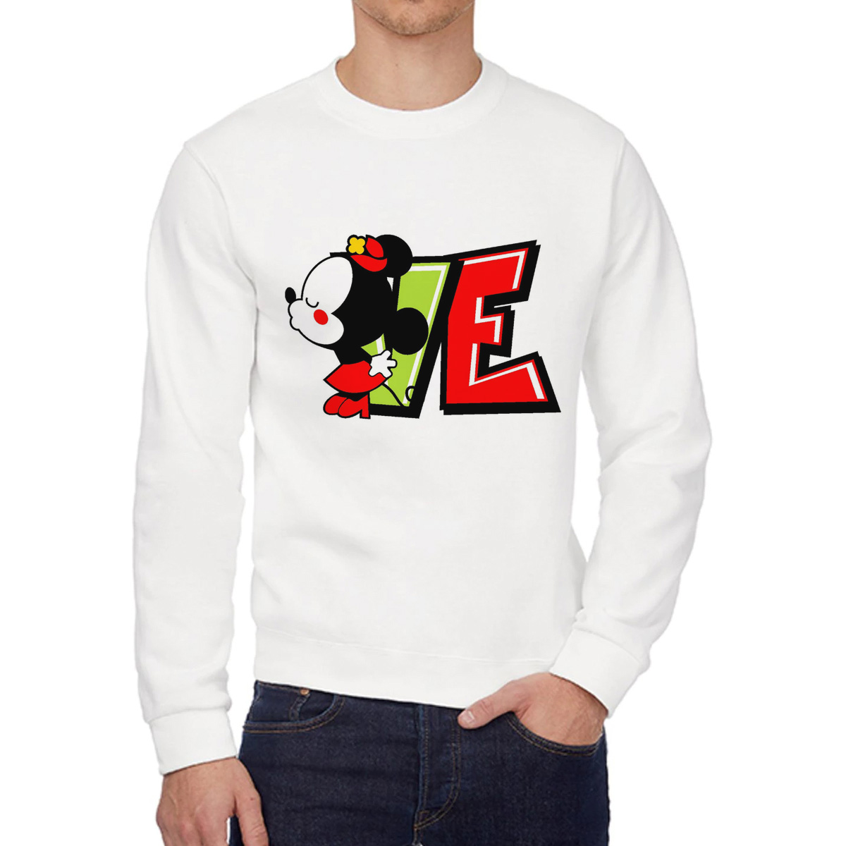 

Свитшот унисекс CoolPodarok W0113906 белый 46 RU, W0113906