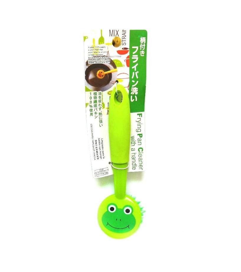 

Щётка с рисунком для мытья посуды Frying Pan Cleaner (Цвет: Зелёный )