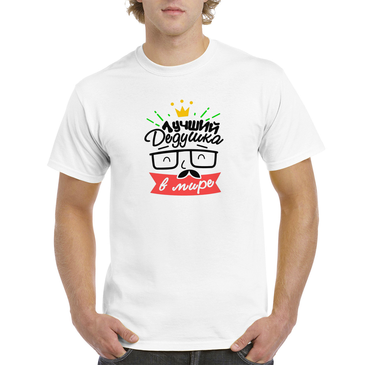 

Футболка унисекс CoolPodarok 4M043732 белая 54 RU, Белый, 4M043732