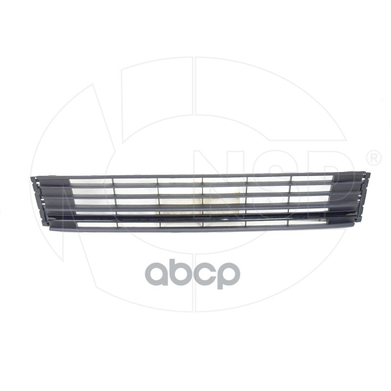 Решетка Бампера Переднего Volkswagen Polo V Sedan 15-20 Черная NSP арт NSP086RU853671 3468₽