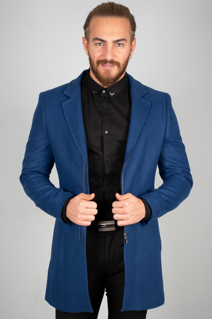 

Пальто мужское DeepSEA ARMEK2002185 синее 48 RU (товары доставляются из-за рубежа), ARMEK2002185