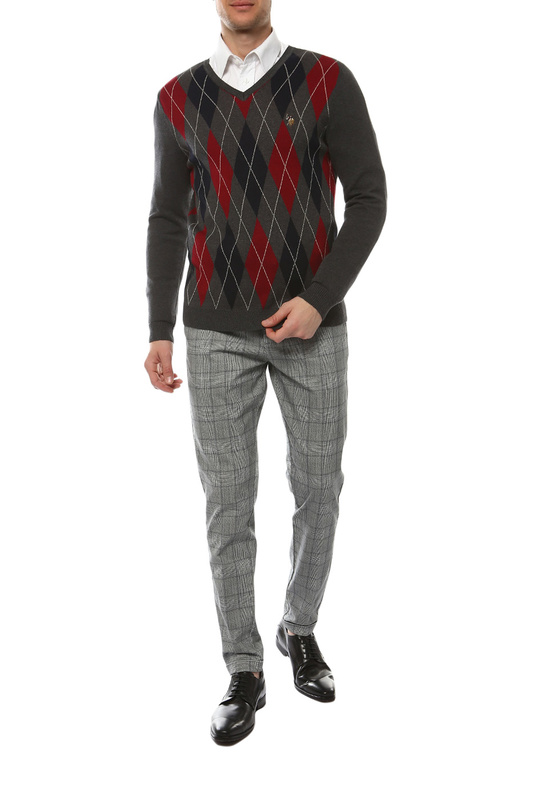 

Пуловер мужской G081SZ0TK0BARNED SK20 U.S. POLO Assn. серый 48 RU, G081SZ0TK0BARNED SK20